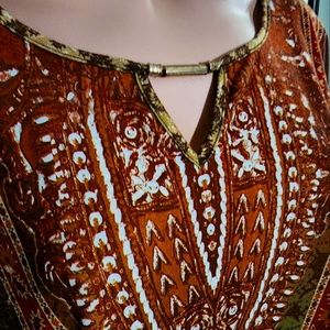 One Word Live & Let Live Tunic Sz Lg New